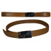 Men's belt UP to 50" Genuine Leather Dress/Casual Belt Automatic lock New Buckle