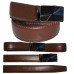 Men's belt UP to 50" Genuine Leather Dress/Casual Belt Automatic lock New Buckle