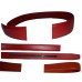 Men’s Leather belt strap automatic sliding buckle auto-lock Strap only 29 to 50"