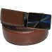 Men's belt UP to 50" Genuine Leather Dress/Casual Belt Automatic lock New Buckle