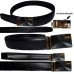 Men's belt UP to 50" Genuine Leather Dress/Casual Belt Automatic lock New Buckle